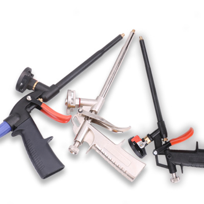 发泡剂胶枪 全金属聚氨酯填缝剂清洗剂胶枪泡沫胶专用枪 b款