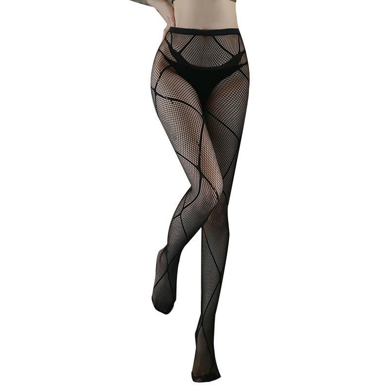 长夜漫漫情趣内衣 女士性感诱惑打底裤丝袜网袜连体袜5068高清大图