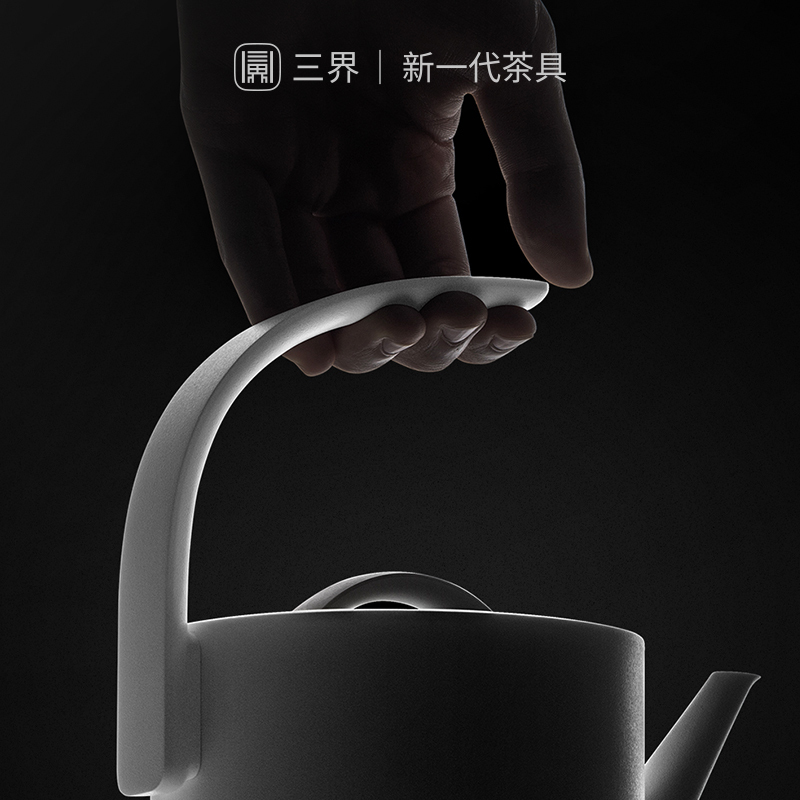 [苏宁自营]三界茶具 D1-Q电热水壶烧水壶家用 煮茶壶随手泡茶专用 不锈钢煮茶壶 750ml