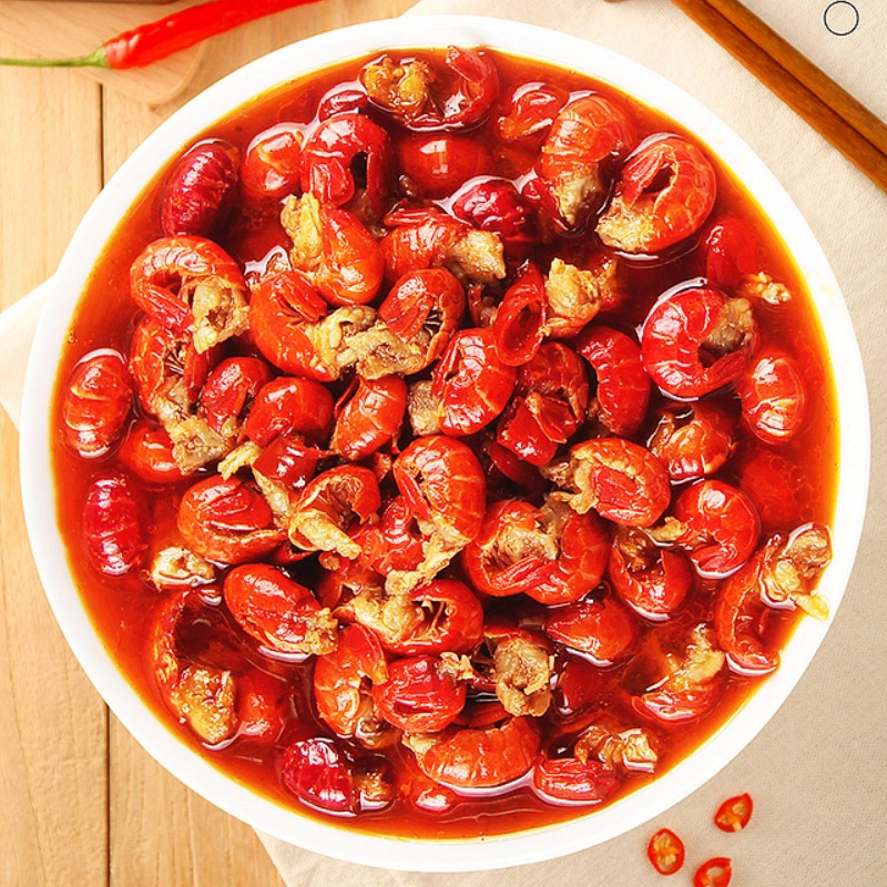 顺丰快递[邂农美]即食麻辣小龙虾尾 6盒 30-35个/盒 250g/盒 清甜弹爽