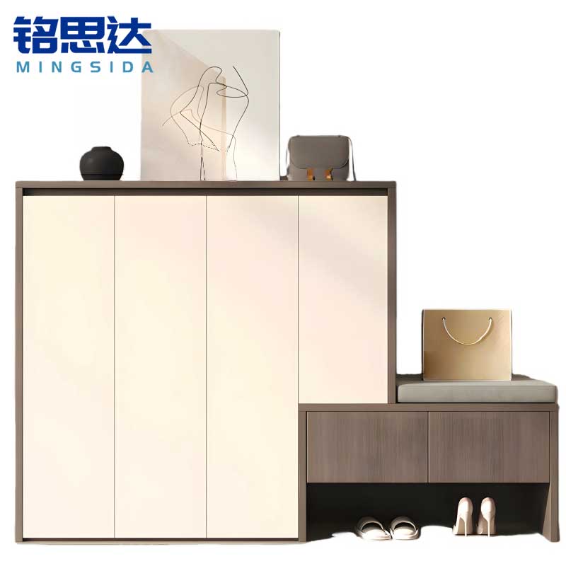 铭 思 达鞋柜换鞋凳高清大图