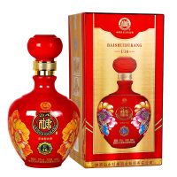 白水杜康 U16 52度 500ml*6 整箱装浓香型白酒 喜庆红瓶 婚礼喜酒 送礼用酒