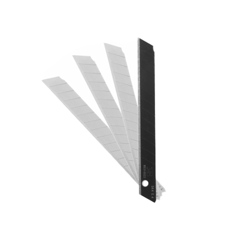 波斯(BOSI)9MM美工刀刀片(80×9×0.4mm12节)盒高清大图