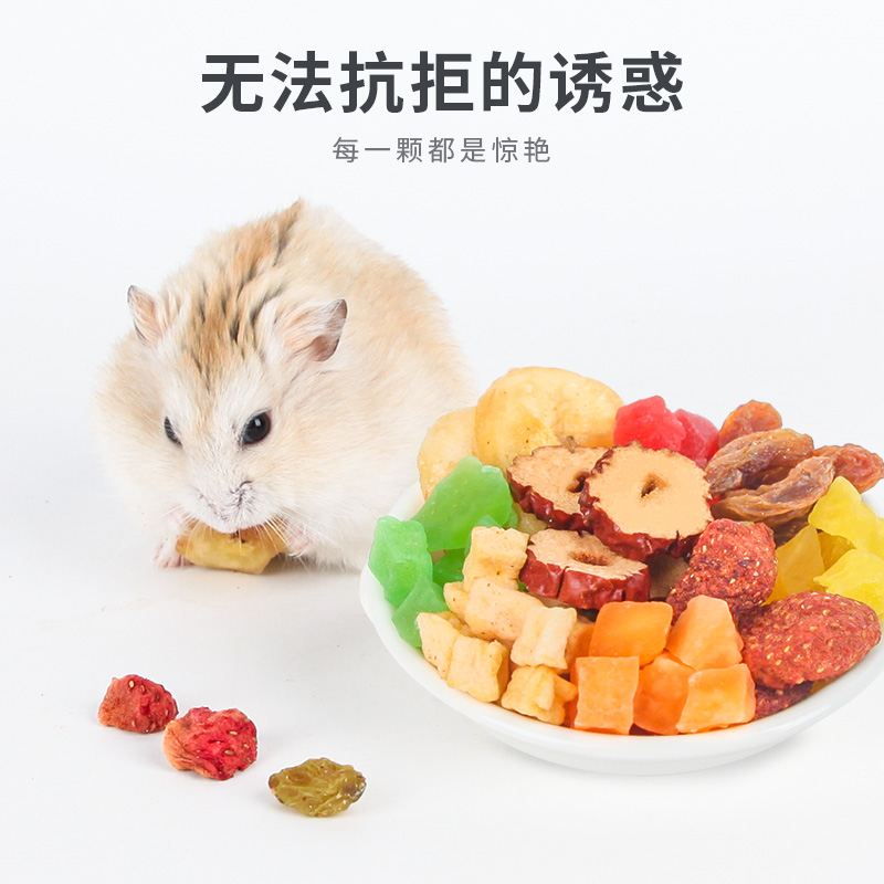 仓鼠水果干金丝熊龙猫兔子荷兰猪豚鼠小零食大礼包宠物用品粮食高清大图