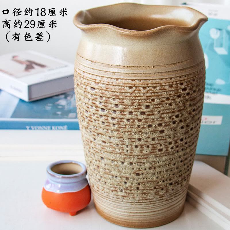 多肉花盆透气多肉植物紫砂兰花庭院月季陶瓷特大陶罐特价法师花盆图片