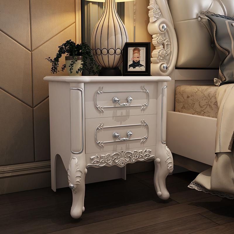 欧式田园风格床法式主卧床 实木双人床公主床1.8米婚床真皮床