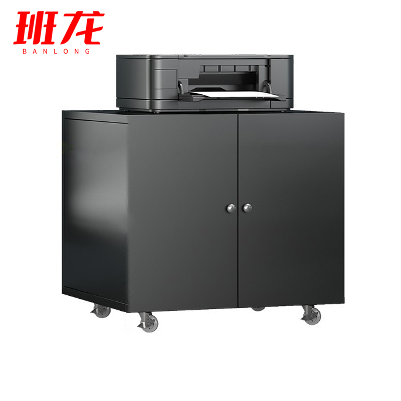 班龙资料柜60cm黑色台高清大图