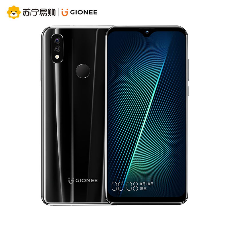 金立 K3 八核智能 学生 游戏手机 手机 6+128GB 6.2英寸水滴屏 5000毫安 全网通 4G 黑色