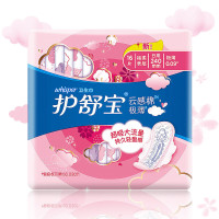 护舒宝(Whisper)卫生巾云感棉贴身棉柔表层日用16片
