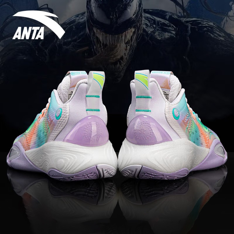 安踏水泥泡泡篮球鞋男鞋新款专业实战球鞋低帮耐磨运动鞋