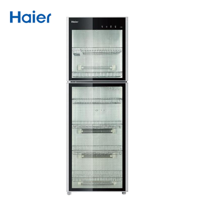 海尔(Haier)300L立式消毒柜ZTD300-F 红外线高温消毒，双层光波物理消毒，二星级消毒标准，家用大容量消毒柜