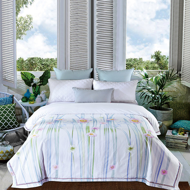 天琴陌上花开蚕丝被活套被空调被夏凉被tqb003