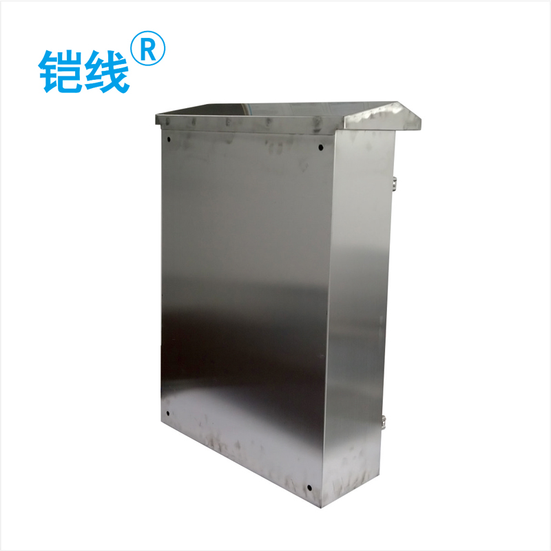 铠线 电料辅件 电力金具 不锈钢防雨箱 (壳体)400*300*200mm/台高清大图