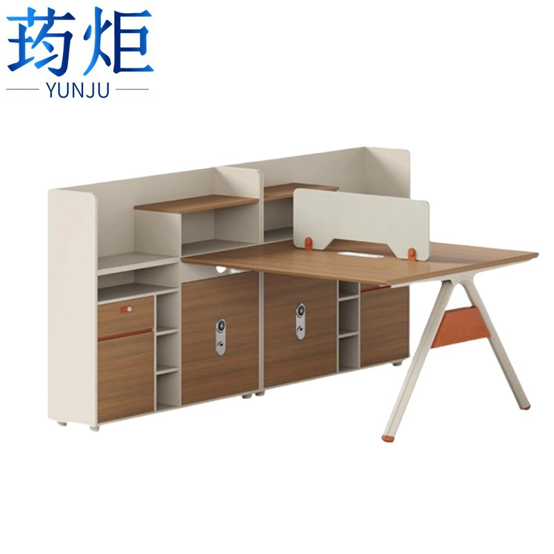 荺炬办公桌双人位张高清大图