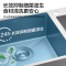 摩恩(MOEN)纳米抗油盾大双槽厨房大小槽不锈钢台上台下洗菜盆洗碗槽