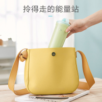 美的(Midea)MJ-LZ20Easy216便携式全自动随行杯 果蔬榨汁机旋钮式多功能迷你果汁机搅拌机350ML