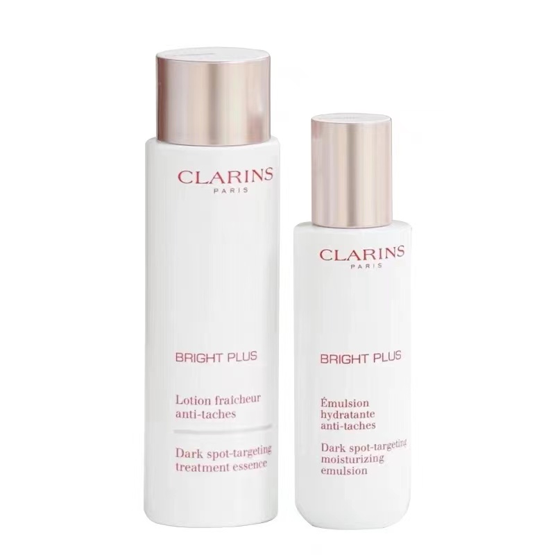 clarins娇韵诗美白水乳清透焕白系列 补水保湿提亮肤色消除暗沉淡化黑