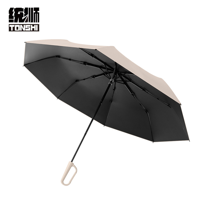 统狮三折自动雨伞P64 把高清大图