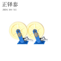 正铎泰 全尼龙重型刹车万向轮12寸300mm/个