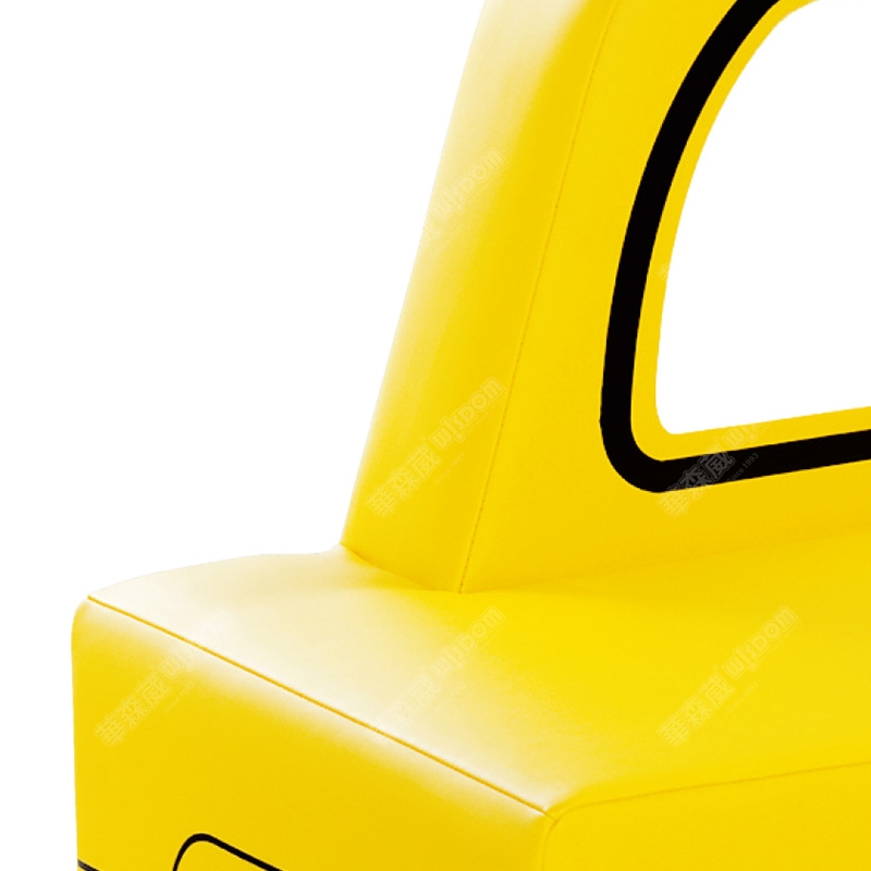 出租车沙发-黄色高清大图