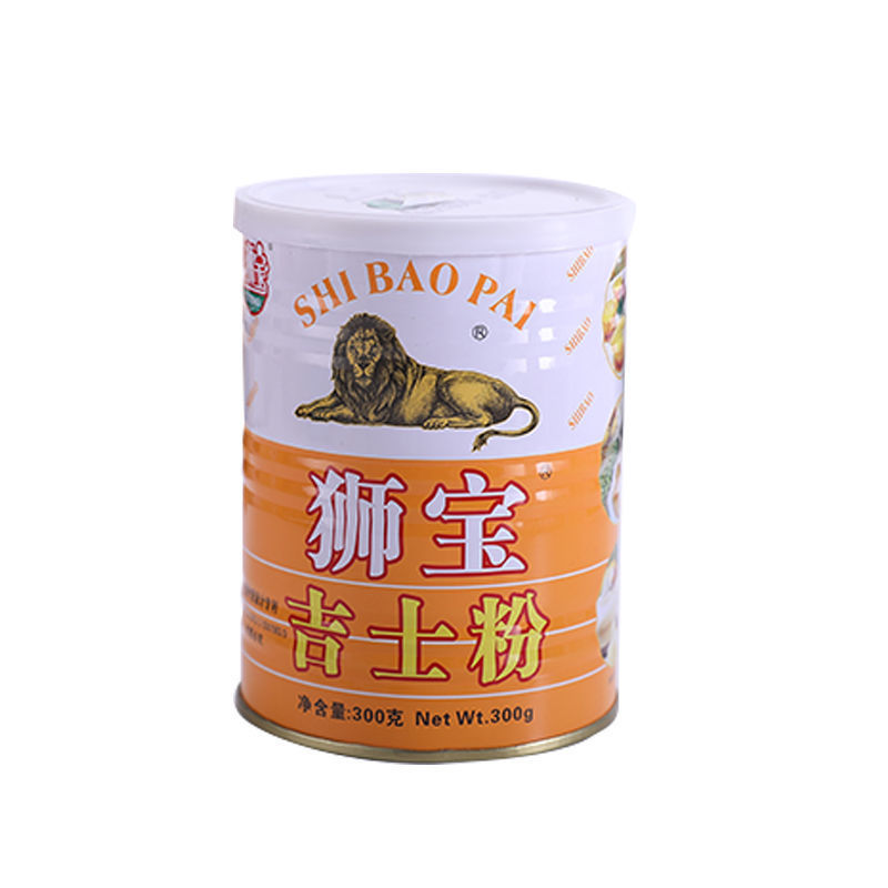 狮宝牌吉士粉300g烘焙卡士粉布丁粉蛋挞蛋糕西点烘焙油炸挂糊挂浆 狮