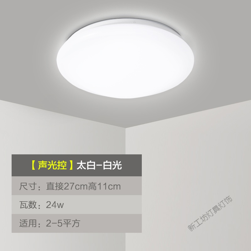 苏宁放心购 达人体感应灯 过道灯楼梯灯走廊灯玄关灯高亮LED厅吸顶灯