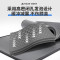阿迪达斯(adidas)加长加厚瑜伽垫NBR材质减震健身垫10mm黑色ADMT-12235BK