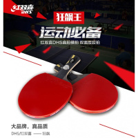 乒乓球拍狂飙横直拍兵乓单拍进攻型比赛专用六星户外旅游运动初学儿童成人