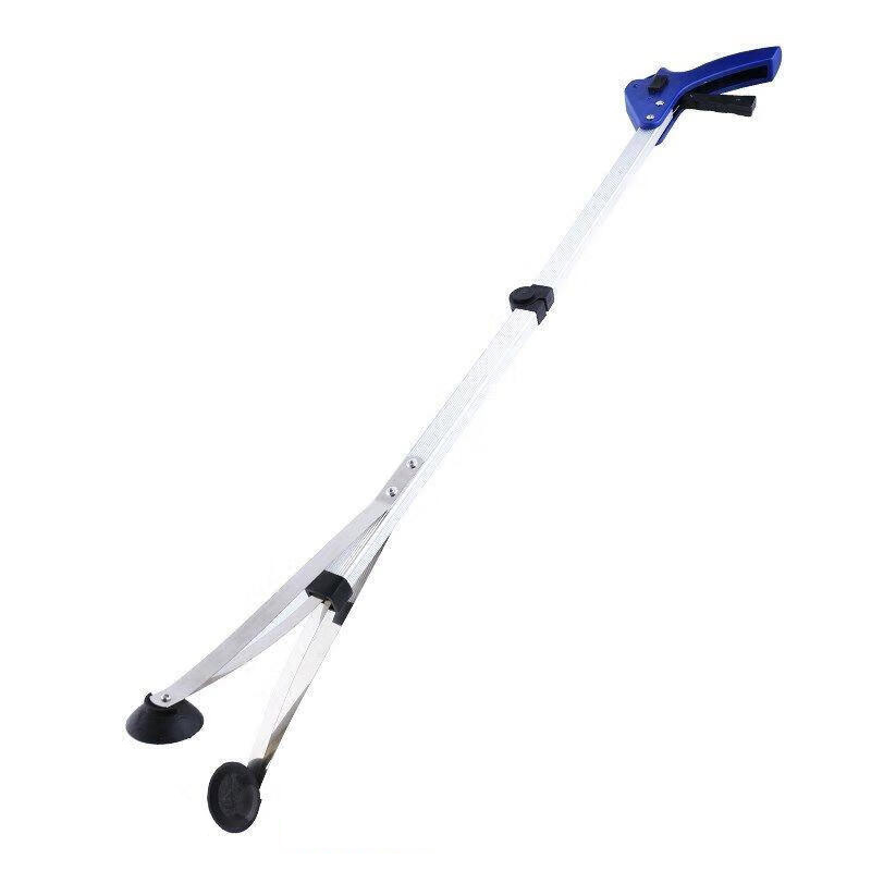 敏胤MYF-1005加厚铝合金可折叠垃圾钳银色高清大图