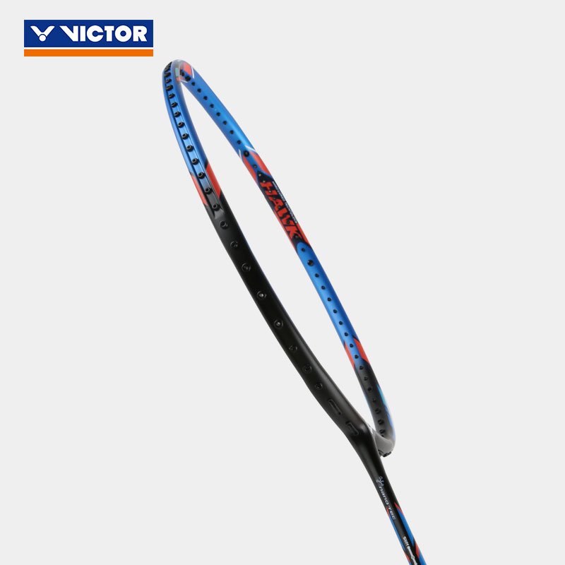 VICTOR/威克多 羽毛球拍单拍碳纤维进攻类类羽毛球拍 TK-HAWK 突击猎鹰