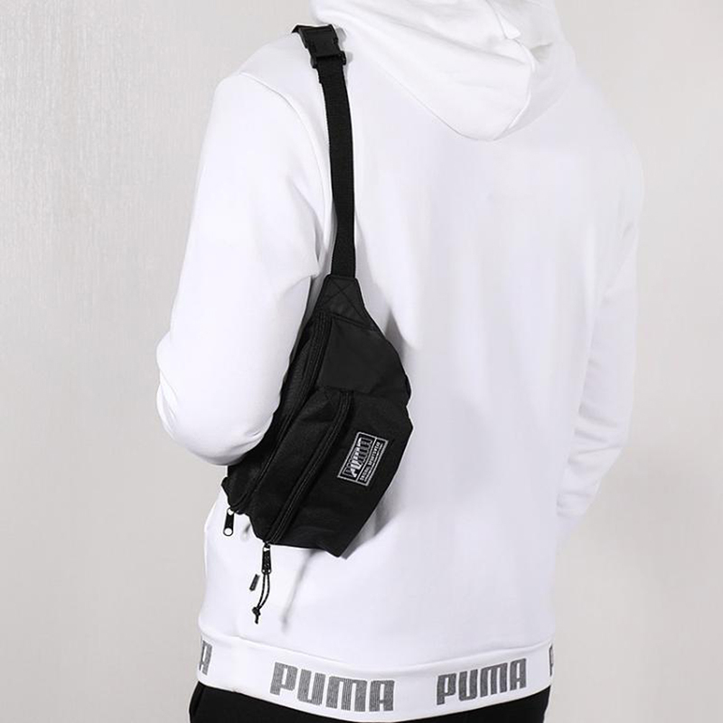 彪马（PUMA）Academy Waist Bag 男女骑行斜挎包腰包07585501