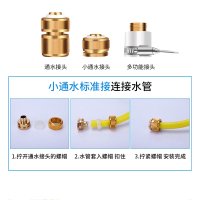 古达高压洗车水枪头金属水抢家用增压冲洗强力汽车洗地喷水喷头单个枪