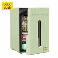 boboduck大嘴鸭 婴儿消毒柜奶瓶消毒器带烘干二合一宝宝紫外线多功能消毒柜家用 小米白-经典款-紫外线飞利浦灯管消毒