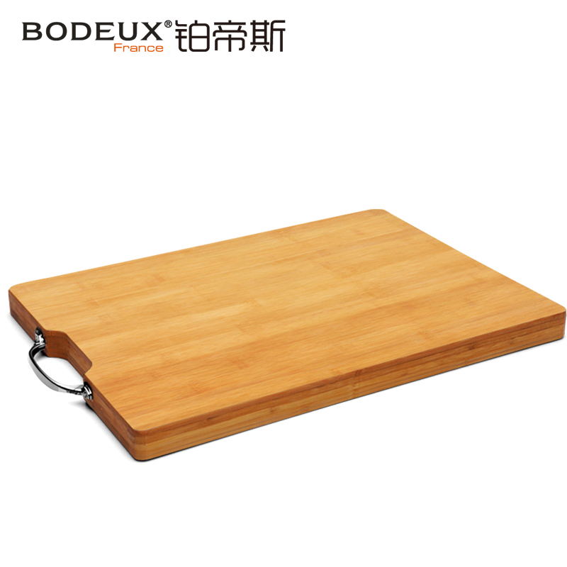 铂帝斯BODEUX 天然竹系有机砧板菜板 案板 长方形切菜板加厚2.5cm