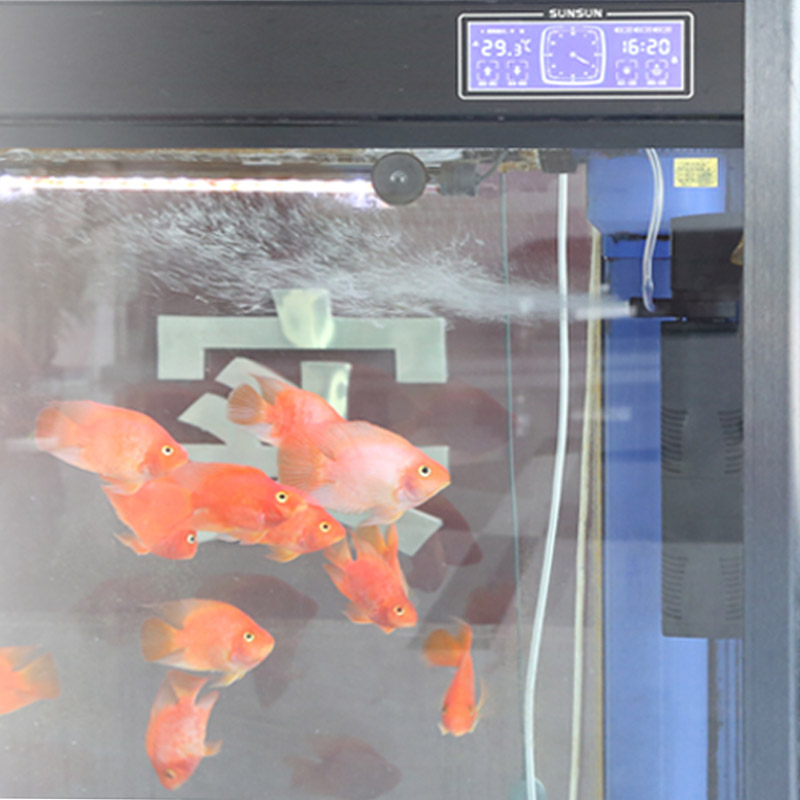 三合一过滤器鱼缸过滤泵龟缸造浪泵潜水泵水族箱增氧水泵高清大图