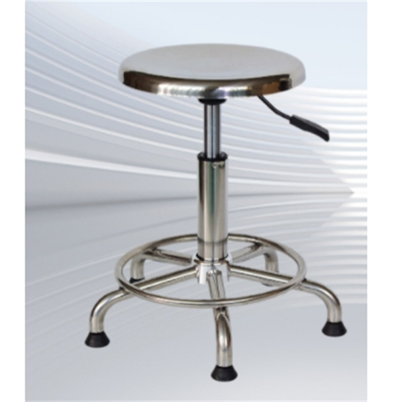 白寅 BY-YDZ 圆凳子 银色