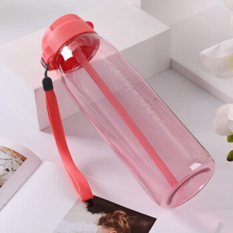 特百惠（Tupperware）塑料水杯 容量750ML 塑料便携运动水壶防漏杯乐动随心壶