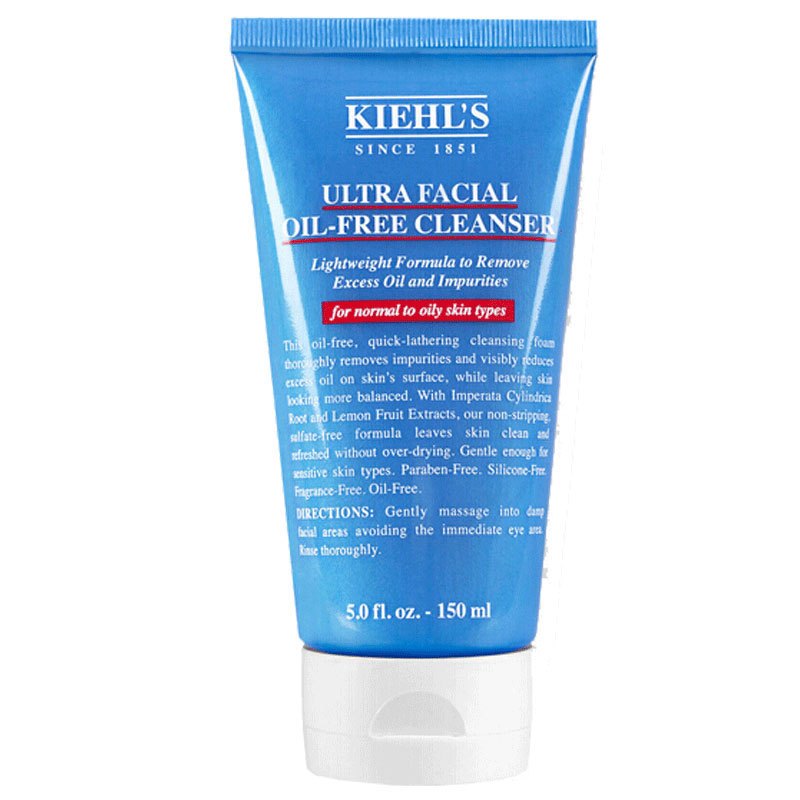 [刘昊然代言]Kiehl’s 科颜氏 高保湿清爽洁面乳 150ml 深层清洁 持续保湿