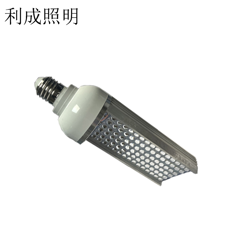 利成照明 LED路灯灯泡 50W高清大图