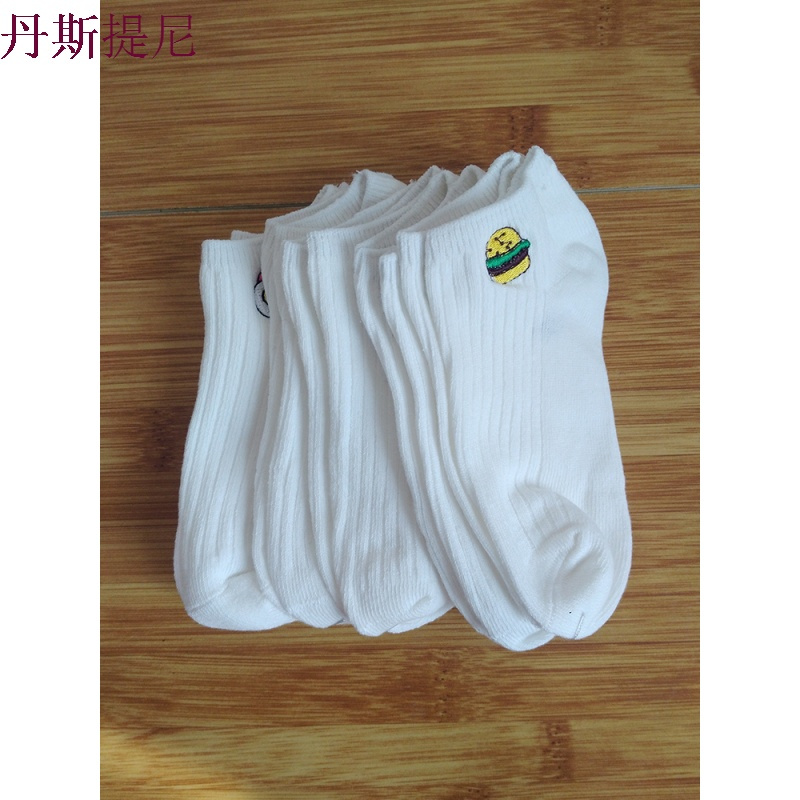 儿童袜子春秋夏纯棉纯白色短袜男童女童1-3-5-7-9-10岁中小学生袜