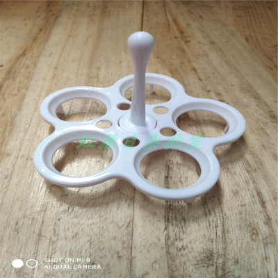 白 特惠不锈钢电热杯锅汤锅配件PP塑料蒸蛋格煮蛋器蛋架蒸格蒸架蒸片