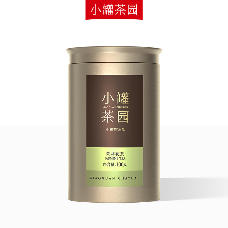 小罐茶 小罐茶园金标系列茉莉花茶2.0版100g/罐高清大图