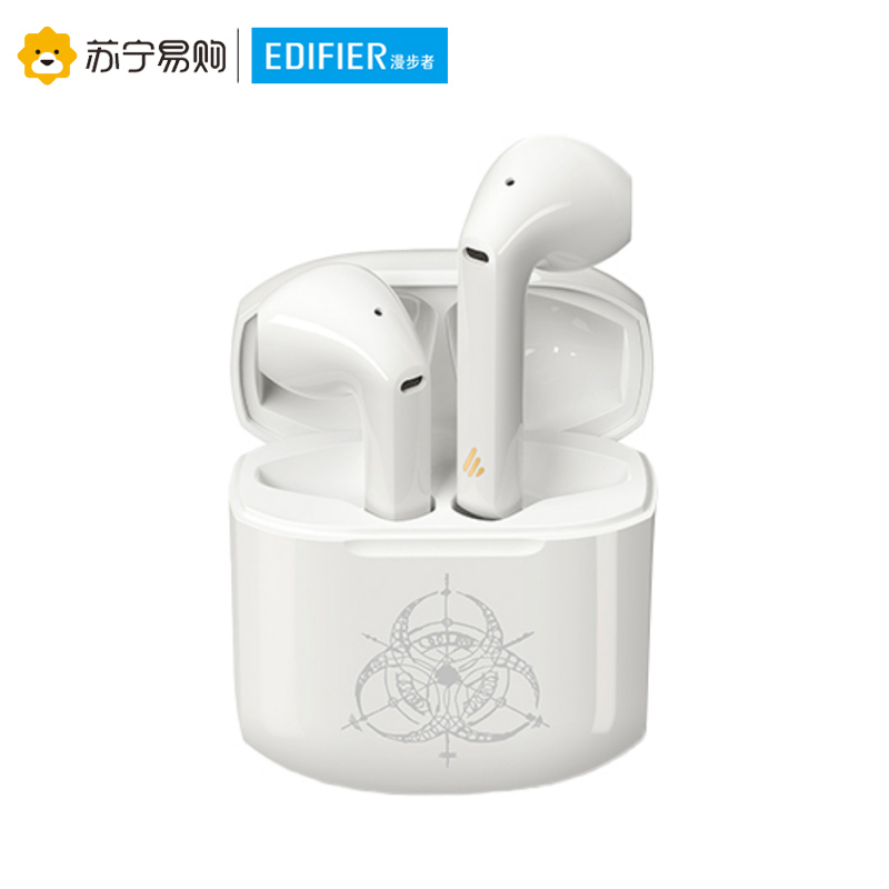 EDIFIER/漫步者 X-Pods Innersect合作款蓝牙耳机 真无线耳机半入耳式通用苹果小米手机耳机白