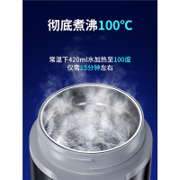 车载加热水杯闪电客烧水壶热水器电热水瓶保温12V24V汽车用货车通用