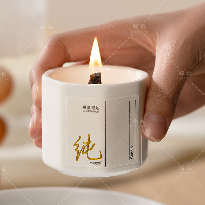 臻远 ZY-ZGTT-34 香薰蜡烛 鼠尾草与海盐60g高清大图