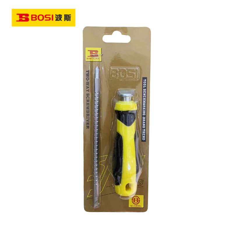 波斯(BOSI)伸缩两用螺丝批(φ6.3×185mm)支高清大图