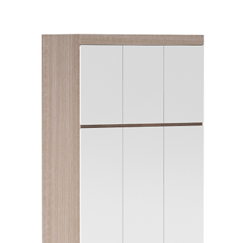 臻远 ZY-GYJJ17 公寓套房家具 宿舍家具三门衣柜衣物收纳柜高清大图