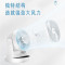 美的(Midea)台式转页扇电风扇鸿运扇台式学生宿舍家用转页扇落地扇家用 FGA20WD[遥控定时]桌面扇