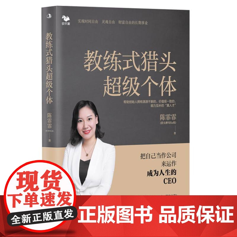 教练式猎头超级个体:把自己当作公司来运作,成为人生的CEO高清大图