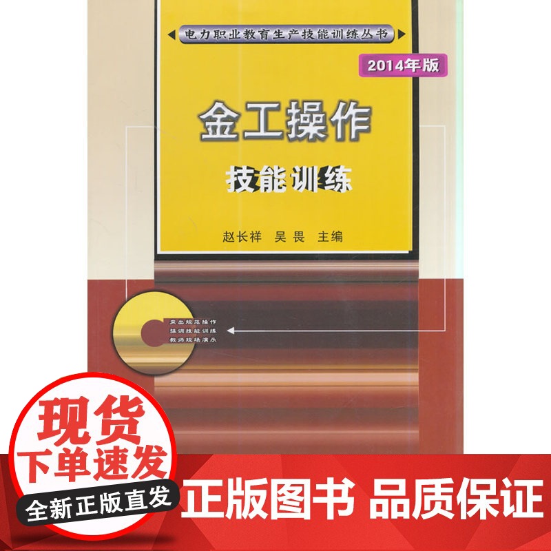 电力职业教育生产技能训练丛书 金工操作技能训练高清大图